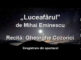 Not the only for loteanu filmography. Gheorghe Cozorici RecitÄ LuceafÄrul De Mihai Eminescu Integral Books Remember Youtube