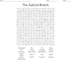 My essential reads before law school! Judicial Branch Crossword Wordmint