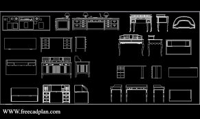 Home office furniture, desks, tables, chairs, armchairs, lamps, computers. Writing Desk Dwg Cad Block In Autocad Free Download Free Cad Plan