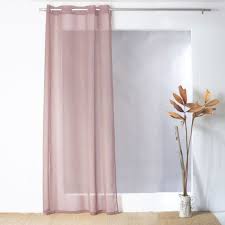 Dans la chambre, adoptez les rideaux vieux roses pour un espace cocooning. Voilage A Oeillets 140 X 240 Cm Frittiz Etamine Coloris Vieux Rose Cdiscount Maison