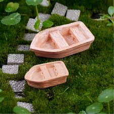 Diy garden decorations out of wood. Diy Ornaments Accessories Resin Craft Retro Wood Boat Model Figure Toys Micro Garden Decoration 2pc Set Garden Decoration Diy Garden Decorwooden Garden Accessories Aliexpress