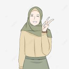 Protes aturan hijab, perempuan di iran ditangkap. Gambar Ilustrasi Wanita Berhijab Tersenyum Dan Memberi Isyarat Tanda Damai Tanda V Dengan Satu Tangan Jilbab Muslim Islam Png Transparan Clipart Dan File Psd Untuk Unduh Gratis