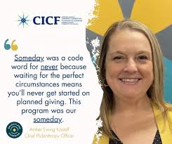 I couldn't have said it better! Amber Ewing Kostoff, CFRE captured the  spirit of this program and the intentionality behind taking just an hour to  focus