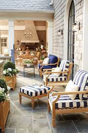 Mainstays navy stripe deep seat set: 7 Ways To Decorate Outdoor Spaces With Stripes How To Decorate