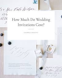 How Much Do Wedding Invitations Cost Wedding Invitations Invitations Wedding