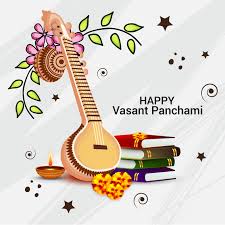 Basant panchami celebrate with joy & happiness. Banner For Happy Vasant Panchami Basant Panchami Happy Indian Festivals