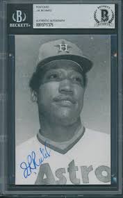 J.R. Richard Autographed Memorabilia