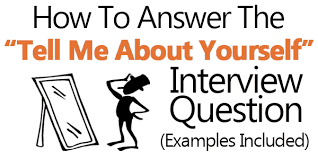 How to answer tell me about yourself for sales and marketing positions i have been in sales/marketing for 5 years. Tell Me About Yourself Interview Question Example Answers