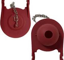 Kohler Class Five Red Rubber Flapper for Two-piece toilets w ...