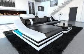 Click a category below to explore our inventory. Ledersofa Turino In Der L Form Und Den Farben Schwarz Weiss