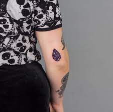 Teardrop Gem By Anya Tsyna Gem Tattoo Tattoos Cool Arm Tattoos