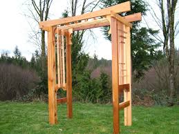 Threeman products deluxe japanese wood arbor with gate | wayfair. Japanese Arbors And Trellis Vtwctr