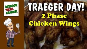 How to make grilled chicken wings. Traeger Day 2 Phase Chicken Wings Traeger Grill Cooking Youtube