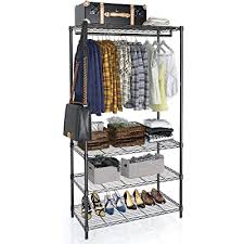 You can hang your clothes easily and locate them with ease when you need them. Buy Vipek 4 Tiers Wire Garment Rack Heavy Duty Clothes Rack For Hanging Clothes Large Clothing Rack Freestanding Closet With Hanging Rod 35 43 L X 17 72 W X 70 87 H Max Load
