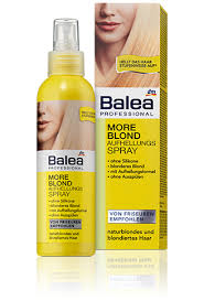 professional more blond spray blond spray spray balea