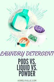Combining super concentrated detergent, extra odor fighters, and tide recommends using more than one for larger loads, but i've never noticed a difference, so don't bother. Laundry Detergent Pods Vs Liquid Vs Powder Pros And Cons Powder Laundry Detergent Laundry Detergent Powder Detergent
