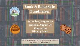 Book & Bake Sale Fundraiser