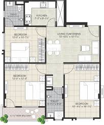 All sales on house plans and customization/modifications are final. 1400 Sq Ft 3 Bhk Floor Plan Image Virat Build Home Prime Available For Sale Proptiger Com