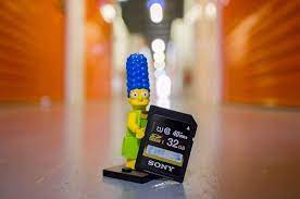I Just Think Theyre Neat Marge Simpson Double Tap The Post To Learn More About The Sony 32gb Ultra High Memory Card Memory Cards Sony 32gb