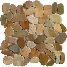 Bali Mix Random Sized Natural Stone Mosaic Tile In Brown Tan Stone Mosaic Tile Natural Stone Tile Stone Mosaic