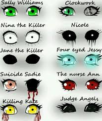 Eyes Of Creepypasta S Girls Creepypasta Girls Creepypasta Creepypasta Cute