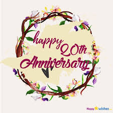 Discover and share 20 year anniversary quotes. Happy 20th Anniversary Wishes Quotes Messages Ultra Wishes