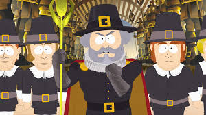 The pilgrims and native americans were both aliens.; A History Channel Thanksgiving S15e13 Southpark Online Nl