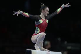 Lisa vaelen, die ten val kwam, werd zevende met 11.800. Wk Stuttgart Nina Derwael Wordt 5de In Allroundfinale Team Belgym