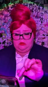 I wish I had the nightgown she wore in this scene….. had to just have the  glasses…. #sheilabroflovski #southpark #sheilabroflovskicosplay #kylesmom  #southparkcosplay #cosplay #fyp