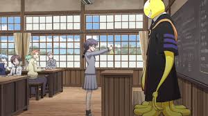 I'm concerned for him, but i don't want you to see that on my face. Assassination Classroom Netflix