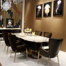Smartphone on dining table near modern chairs. Luxury Italian Oval Salle Mangerstainless Steel Leg Marble Top Modern Dining Table Chairs Set Buy Kaki Stainless Steel Marmer Atas Meja Makan Mewah Oval Kaki Stainless Steel Marble Top Modern Meja Makan