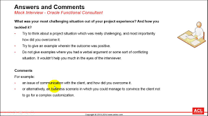 Oracle functional consultant skills and personality traits. Mock Interview Oracle Functional Consultant Free Course Youtube
