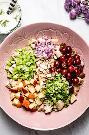 Easy low fat healthy chicken salad recipe that is a must for hot summer days, lunches and quick dinner. Healthy Greek Yogurt Chicken Salad 4 Ways Video Foolproof Living