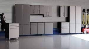 The redesigned full length easy grab handles on the fully lockable doors. Gray Wall Cabinets Garage Ideas Organization Storage Cabinets Garage Cabinets Garage Cabinets Ikea