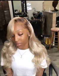 Black And Blonde Weave Hair Pin By Armani On Hair Blonde Weave Hair Laid Hair Sytles