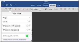How do you change powerpoint into word? Where Is The Word Count In Microsoft Word For Iphone And Ipad