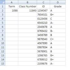 upload grades student administration system