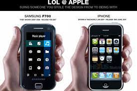 picture of a Samsung F700 ...