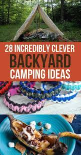 28 Incredibly Clever Backyard Camping Ideas Backyard Camping Romantic Camping Backyard Campout