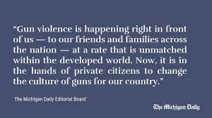 From The Daily Demand An End To Gun Violence