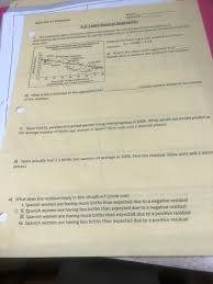 Linearity leads to interpretable models. Solved Math 13 Worksheet 4 2 Least Squares Regression T Chegg Com