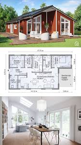 Prefabricated Bungalow Sh 147 B With Wood Facade Scanhaus Marlow House Buildingdirect Hausbaudire In 2020 Bungalow House Plans Architecture House Building A House