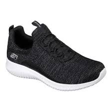 Skechers Women S Ultra Flex Capsule Bungee Lace Sneaker Black White Lace Sneakers Casual Shoes Women Sneakers Skechers