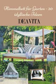 Ein Himmelbett Fur Garten Verspricht Unverwechselbare Atmosphare Stunden Der Entspannung In Der Palettenmobel Im Freien Gartendekoration Outdoor Dekorationen