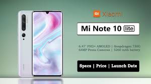 Xiaomi redmi note 10s android smartphone. Xiaomi Mi Note 10 Lite Price In Pakistan Detail Specs