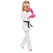 The 80 karate athletes at the games are split between . Kaufe Barbie Olympics Doll Karate Gjl74