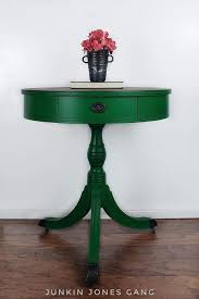 Vintage Round Drum Table Duncan Phyfe Bedside Or Accent Etsy Drum Table Vintage Side Table Living Room Side Table