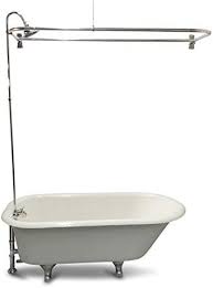 Maybe you would like to learn more about one of these? My Plumbingstuff Rx2300j Jumbo Clawfoot Tub Add A Shower 60 D Style Shower Rod With Shower Rings Jumbo Chrome Bell Showerhead B3100 Ball Valve Technology 12 Shower Curtain Rings Amazon Com