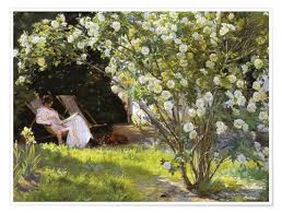 Peder Severin Kroyer Rosen Marie Kroyer Sitzt Im Liegestuhl Im Garten Von Frau Bendsens Haus In 2020 Kunst Ideen Grafikdesign Illustration Wimmelbild