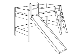 90 x 200 cm liegefläche. Paidi Biancomo Spielbett Pfosten Hohe 125 Cm Mit Rutsche 1678500 564 22